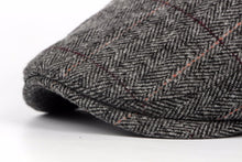 Plaid Woolen Beret BR001