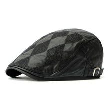 PU Leather Beret BR009