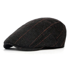 Plaid Woolen Beret BR001