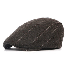 Plaid Woolen Beret BR001