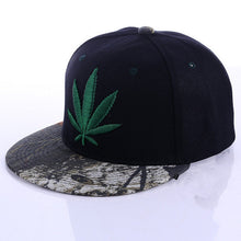 Fashion Weed Leaf Snapback Caps BC007